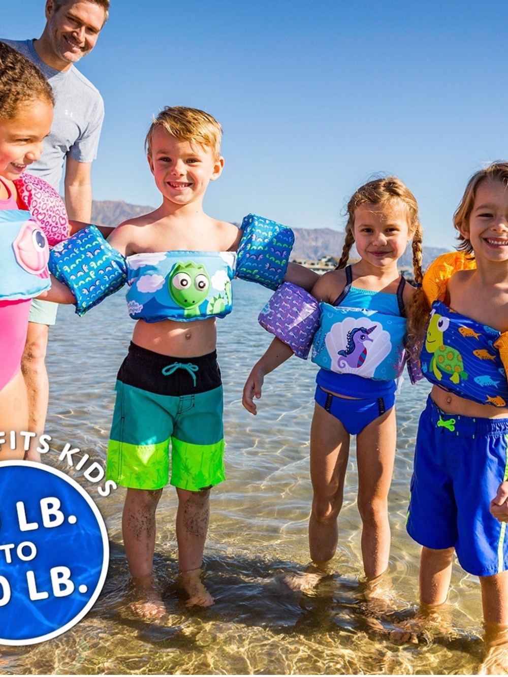 Stearns Kids Puddle Jumper Water Wings Crab Life Jacket